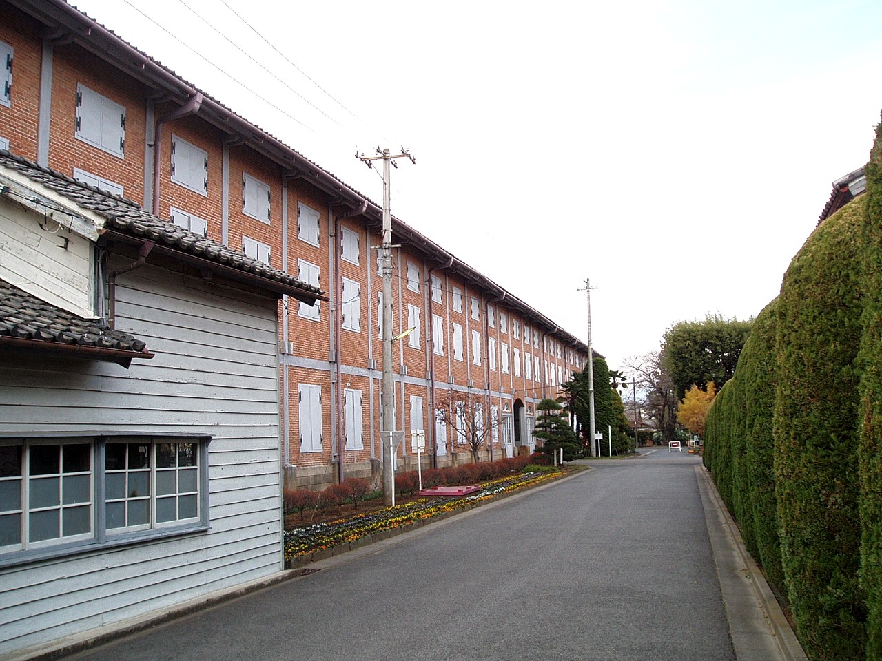 富岡製糸場 東置繭所の外観