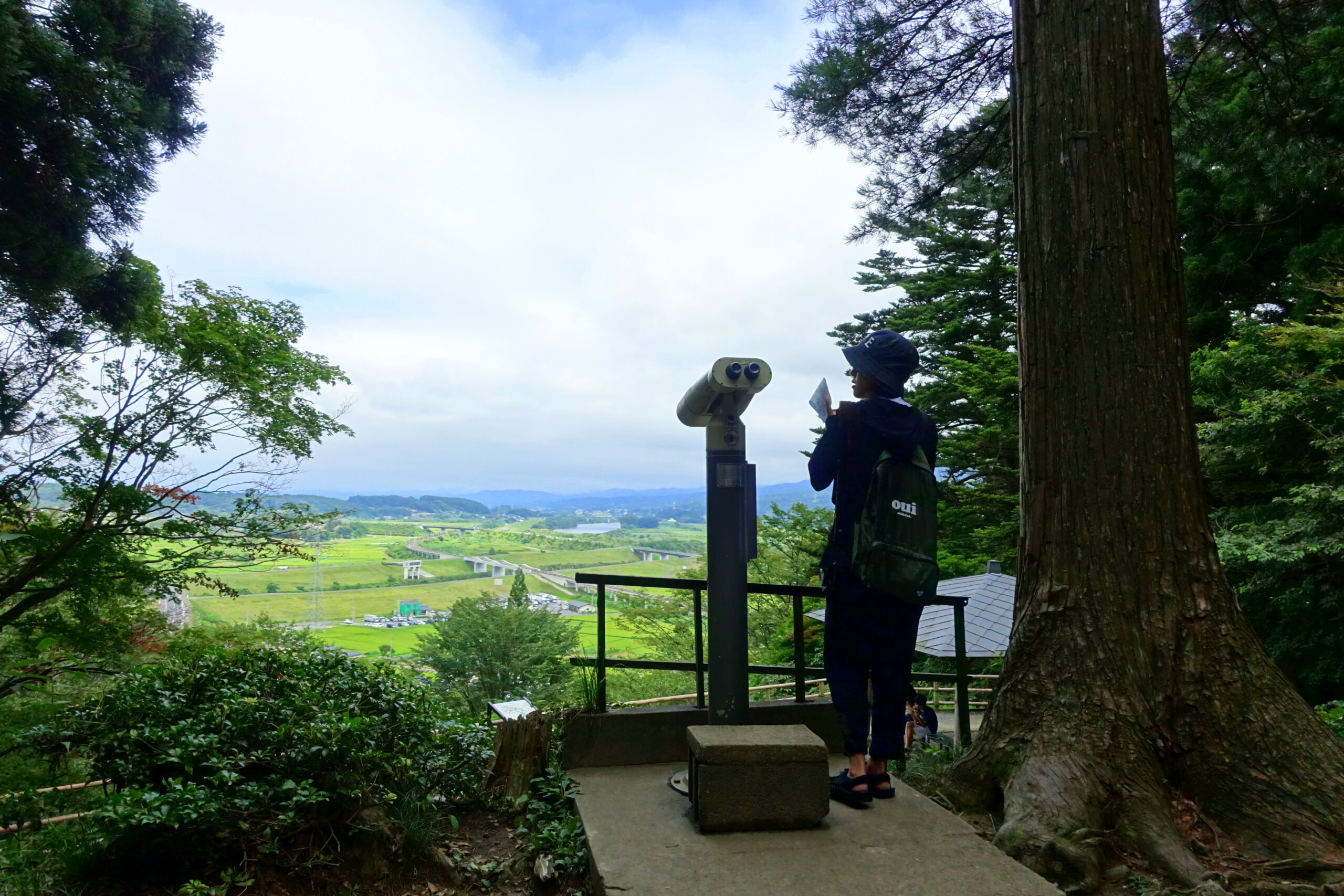 中尊寺 月見坂(杉並木参道)