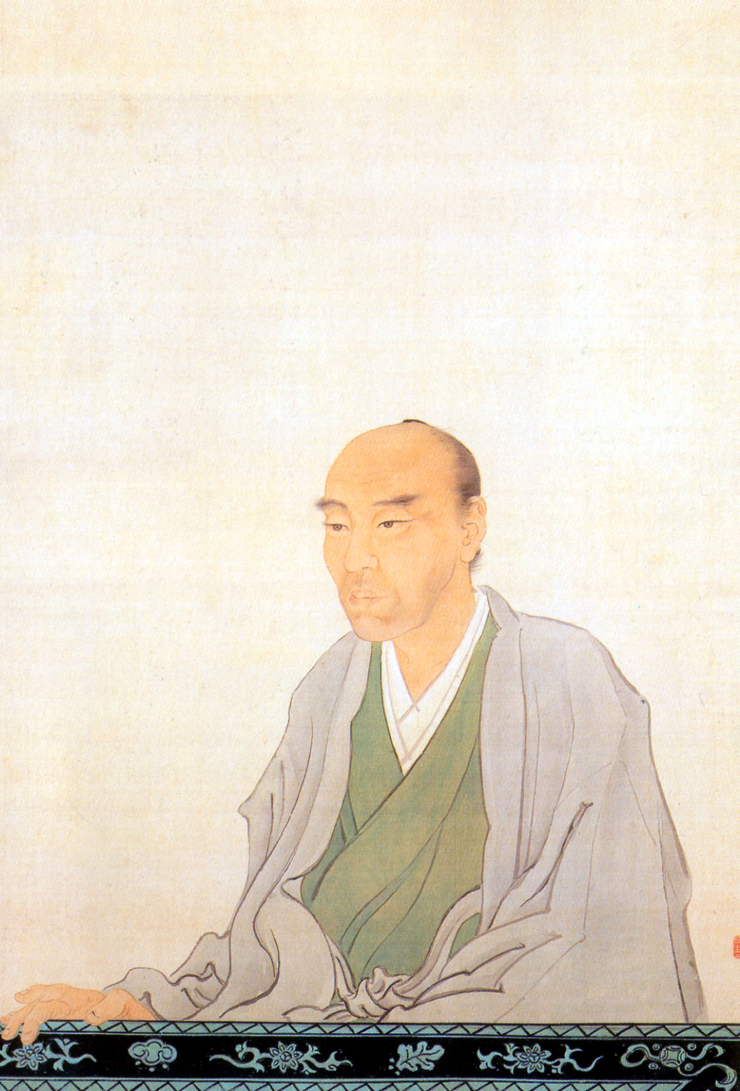 渡辺崋山の肖像(椿椿山筆)