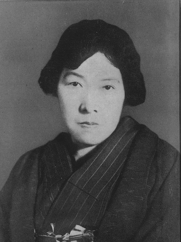 歌人・与謝野晶子の肖像