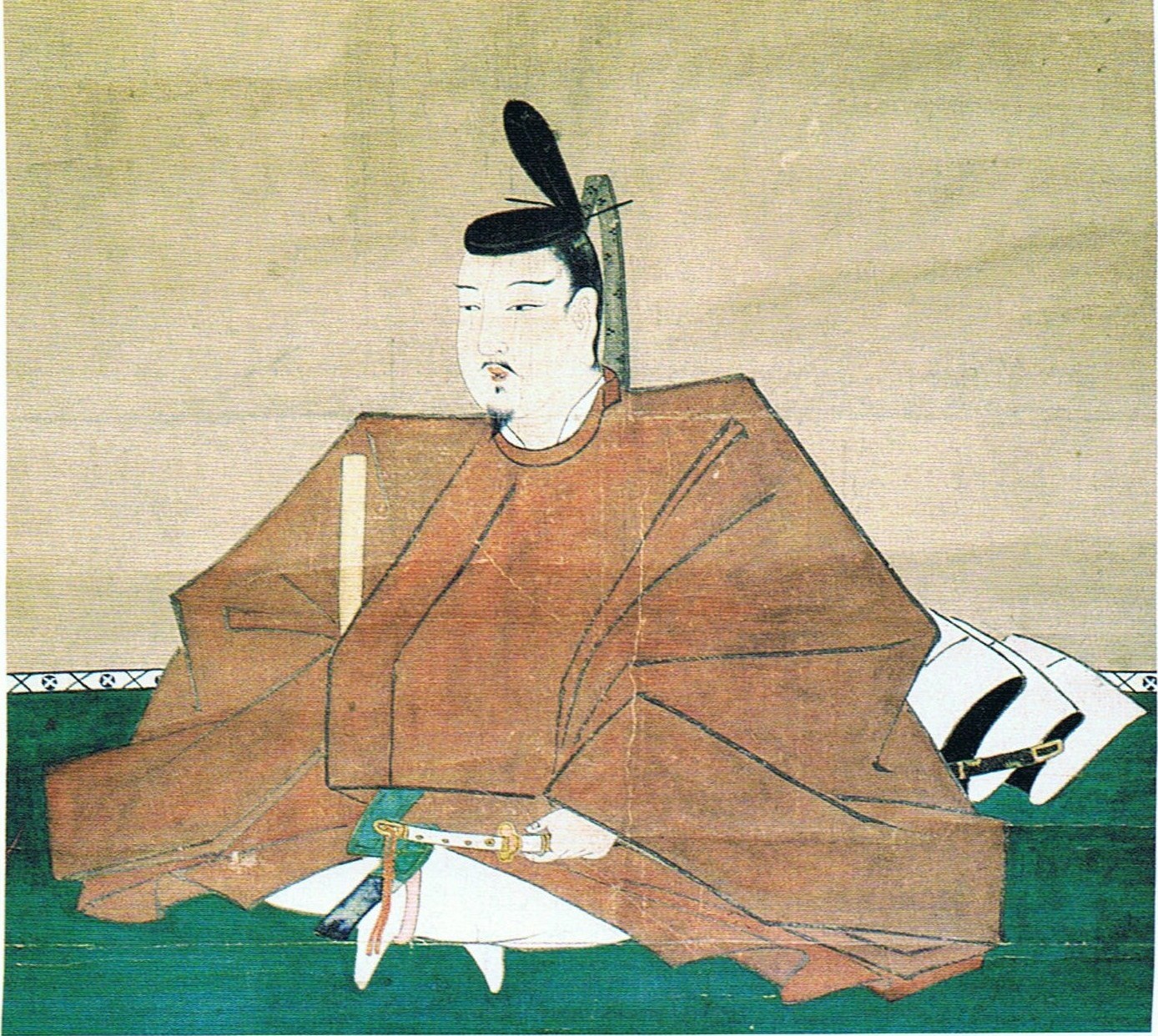源範頼の肖像画（横浜市金沢区・太寧寺蔵と伝わる）